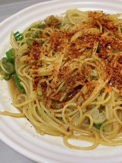 和えるだけ簡単 ゆで玉子マヨスパゲティ