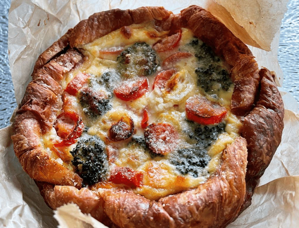 葱油餅 ツォンヨウピン：中国風ねぎ入りおやき