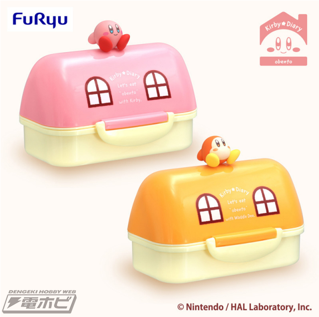 希少 星のカービィ駅弁お弁当箱・ピック・外箱・シール