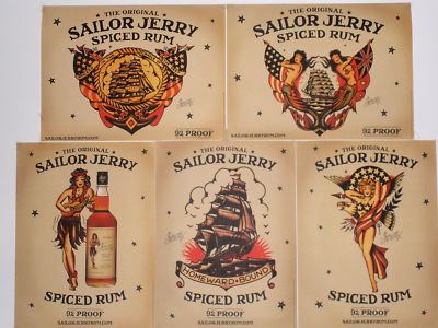 SAILOR JERRY Spiced タトゥーアーティスト セーラー・ジェリーの名前を冠したラムＭＯＨ