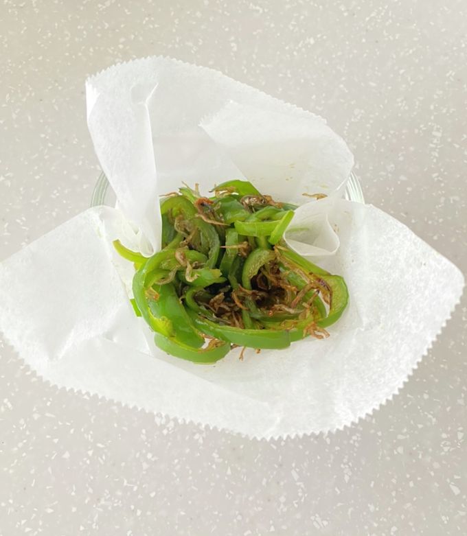 ピーマンとちくわとじゃこの甘辛炒めのレシピ 作り方つくおき