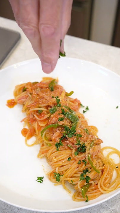 パスタの盛り付け方のコツをフードコーディネーターが解説します