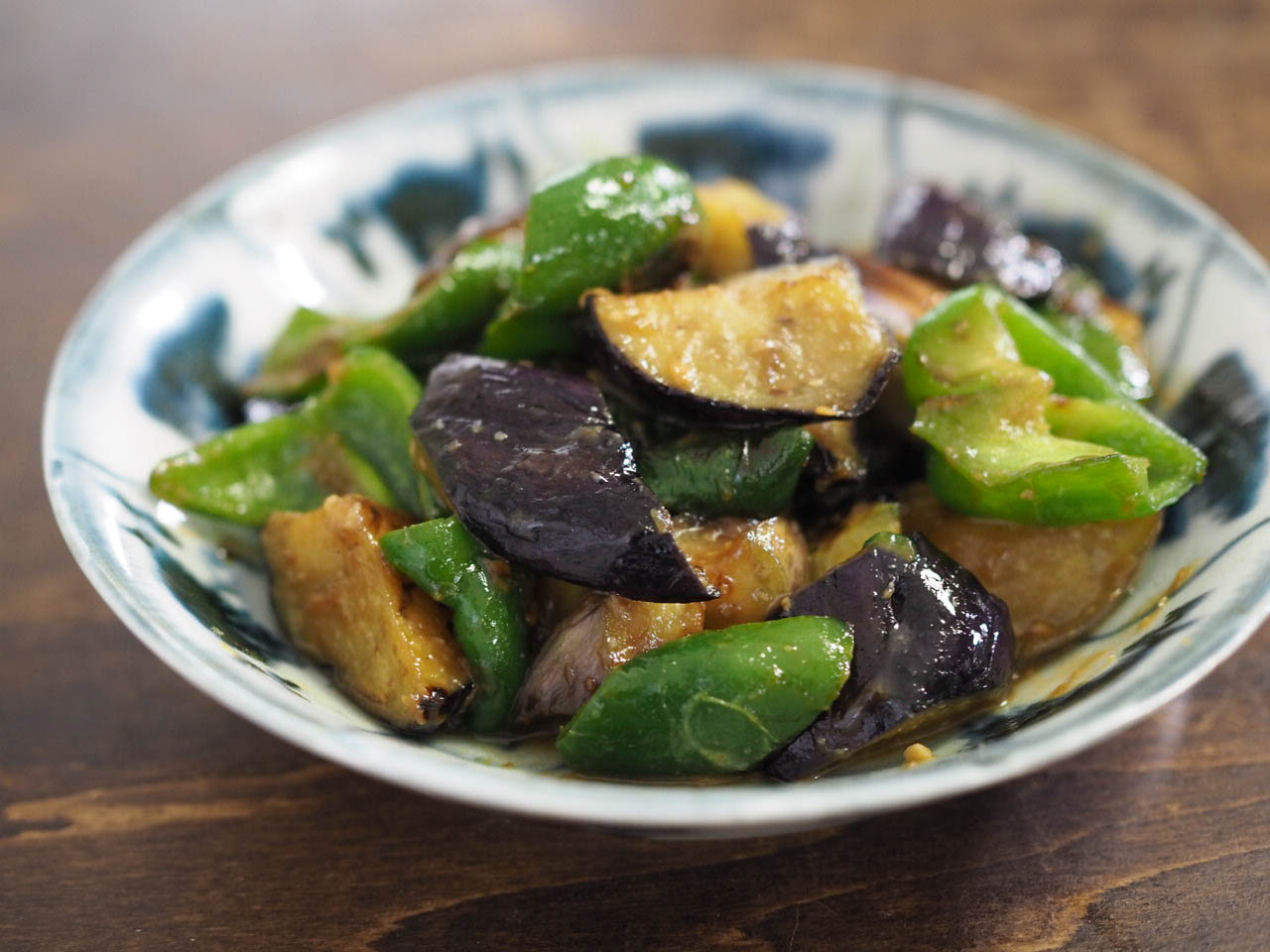 豚肉とナスとピーマンの味噌炒めの作り方 -Food for Well-being-かわしま屋