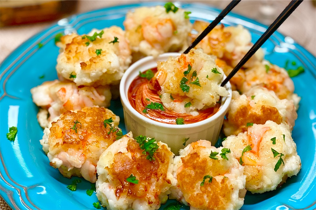 ふわふわプリプリ♪「はんぺん入りチーズえびカツ」レシピ