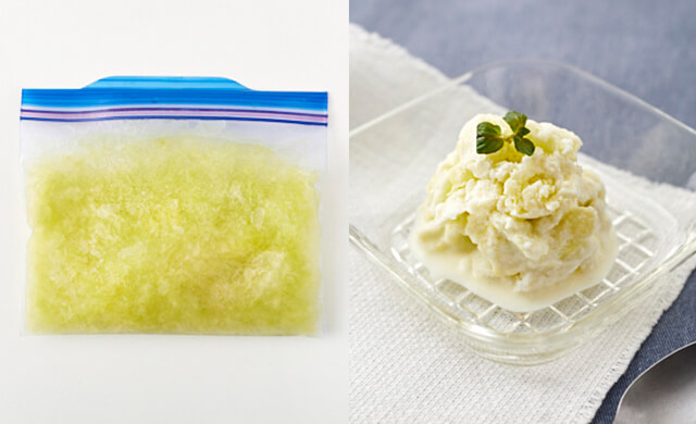 メロンの切り方 メロンの後熟及び保管法