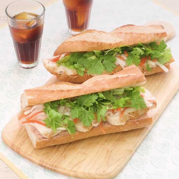 バインミー ベトナム風サンドイッチ