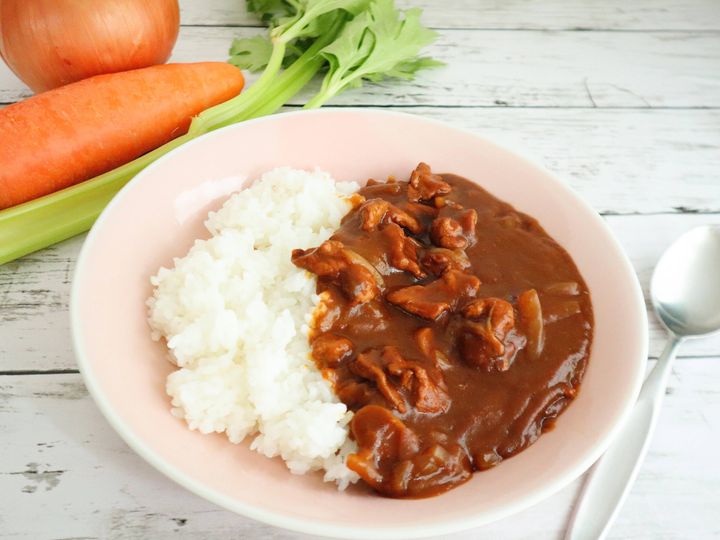 ころころミニトマトのハヤシライス