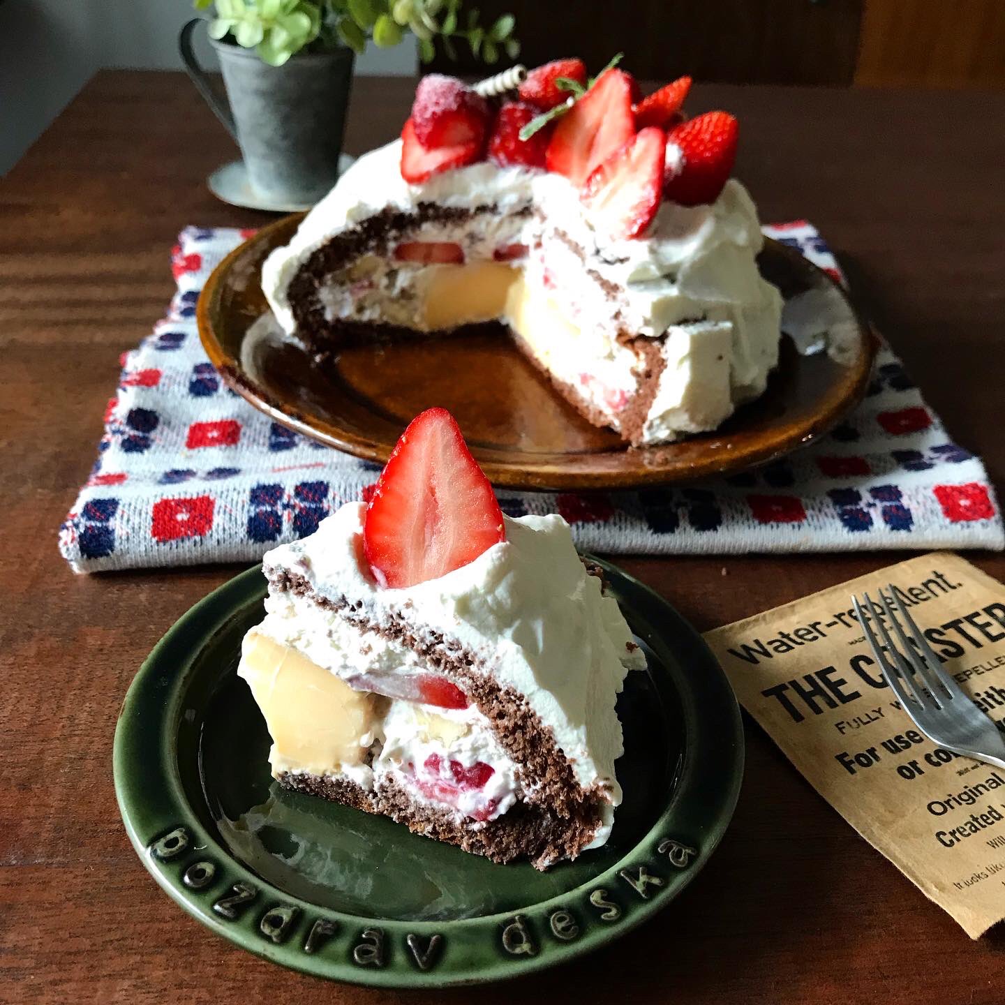 山本ゆりさんの投稿を参考にして、ナンバーケーキも作りました🎂可愛い〜😍