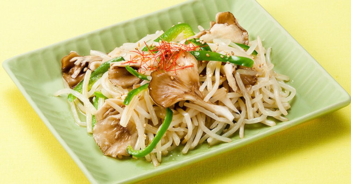 ニンニク入り もやし舞茸のナムル