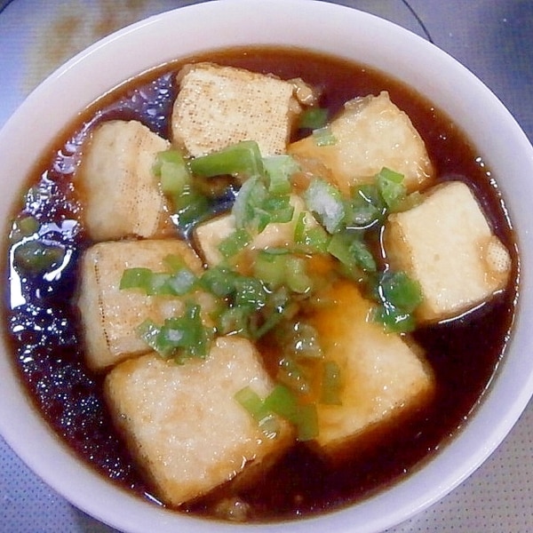 揚げない揚げ出し豆腐 – おいしいノンオイル リケンのノンオイル理研ビタミン