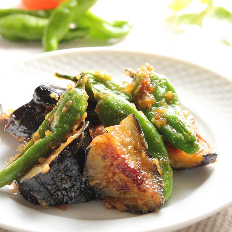 おつまみに♪ししとうのさっと焼き