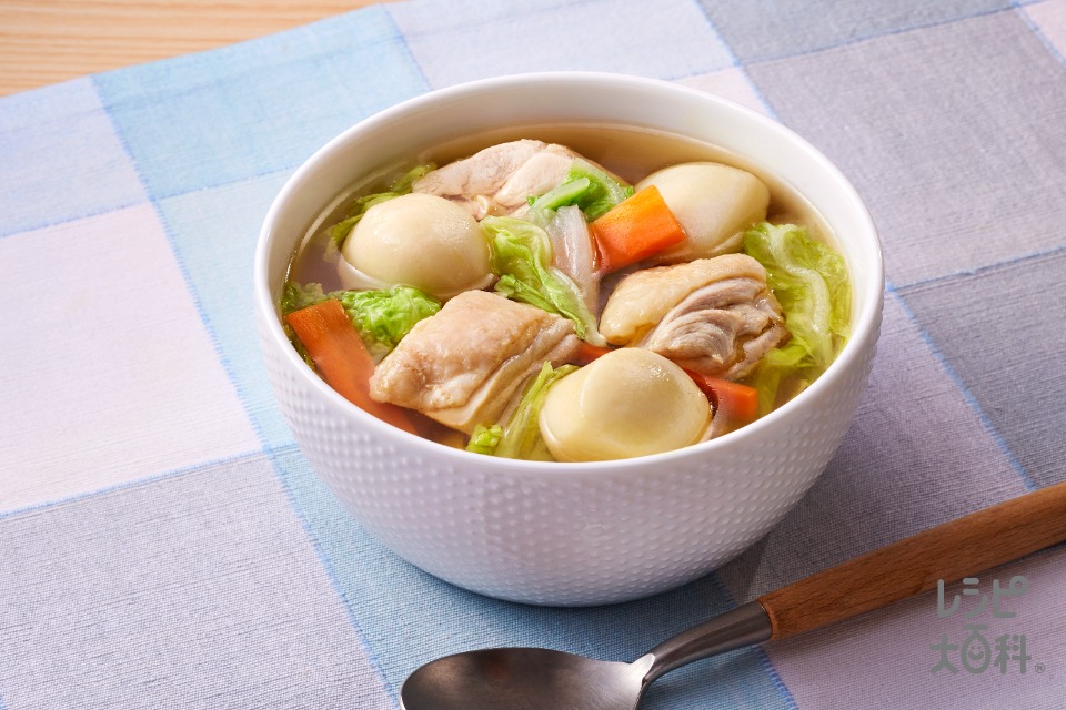 ＊アスパラと豚こまの中華卵炒め＊