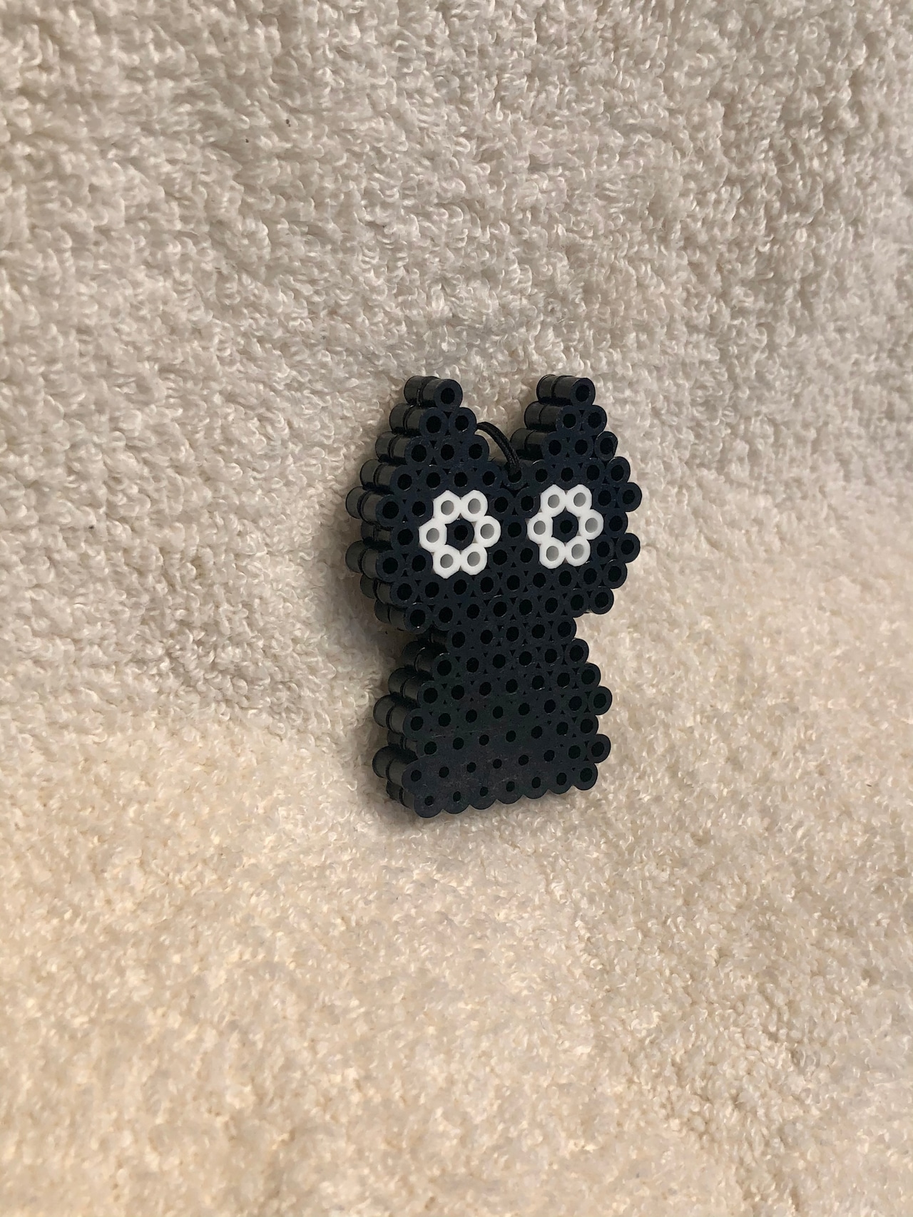 ネコのアイロンビーズ図案アイロンビーズ