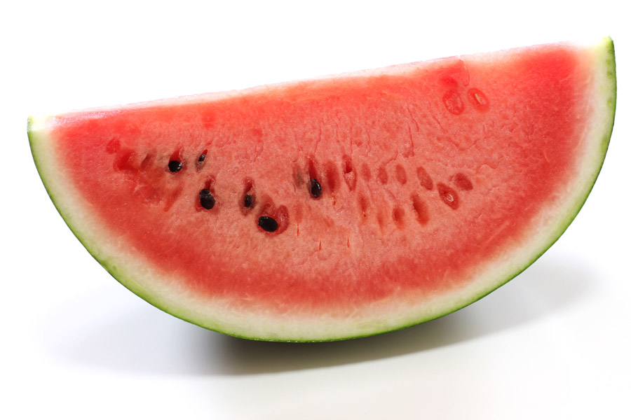 スイカの断面 フリー素材かくぬる素材工房