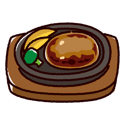 ステーキ：イラスト無料