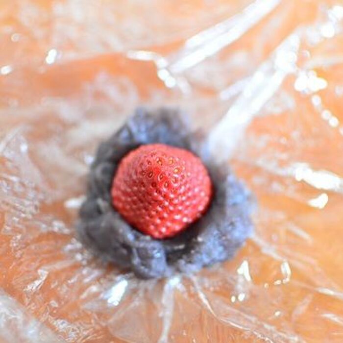 上新粉で☆いちご大福