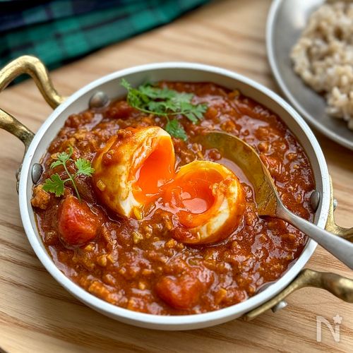 ぐつぐつ加熱しなくていい♪ 煮込まない簡単キーマカレ