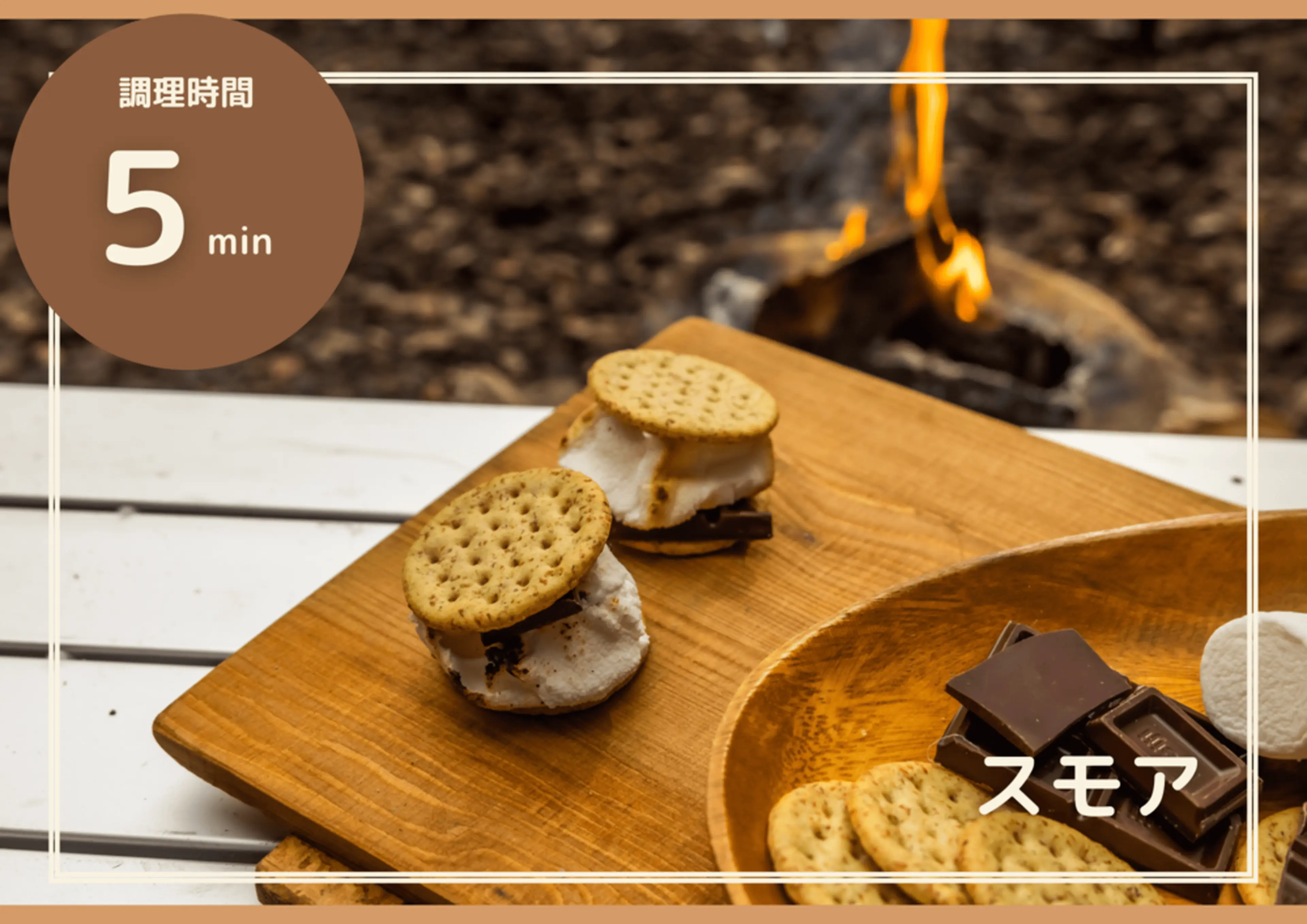 アレンジＢＢＱレシピちょっとおしゃれな焼きマシュマロサンドレッツBBQ!! powered by デジキュ